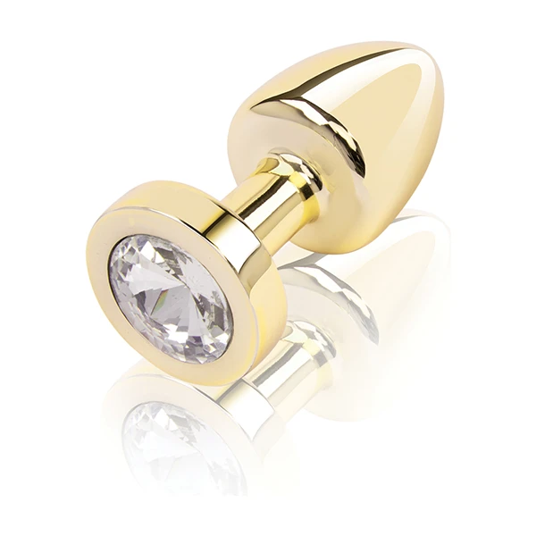 Gemsations 2" Beginners Bling Bling Metal Butt Plug - Image 2