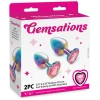 Gemsations 2 pc 2.75" & 3.25" Chrome Anal Training Set - Rainbow