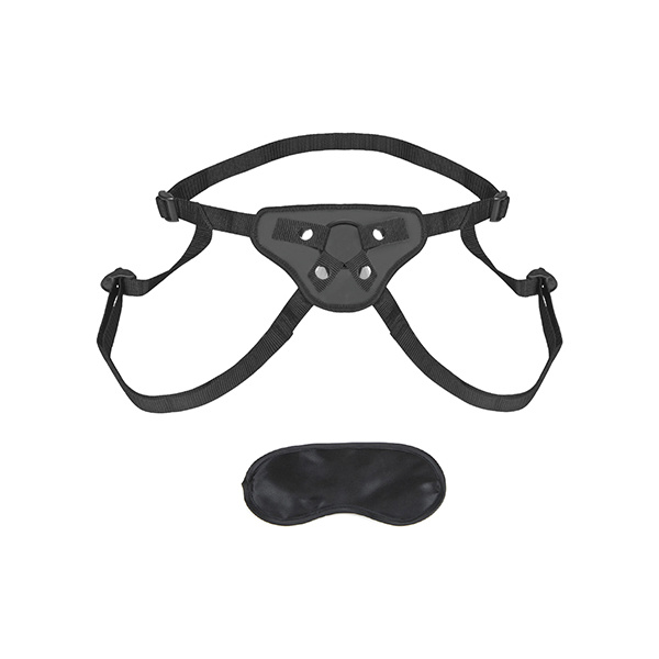 Lux Fetish Beginners Strap On Harness - Black - Image 4