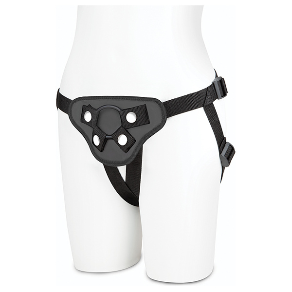 Lux Fetish Beginners Strap On Harness - Black - Image 3