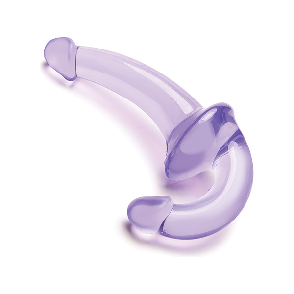 Lux Fetish Strapless Strap On - Purple - Image 5