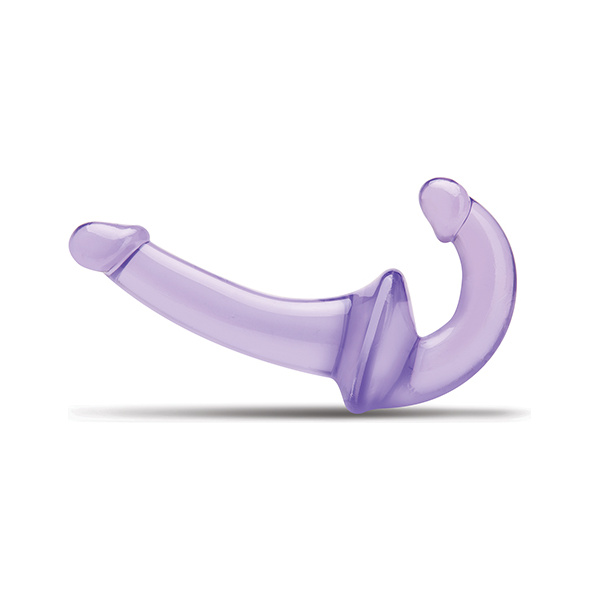 Lux Fetish Strapless Strap On - Purple - Image 3