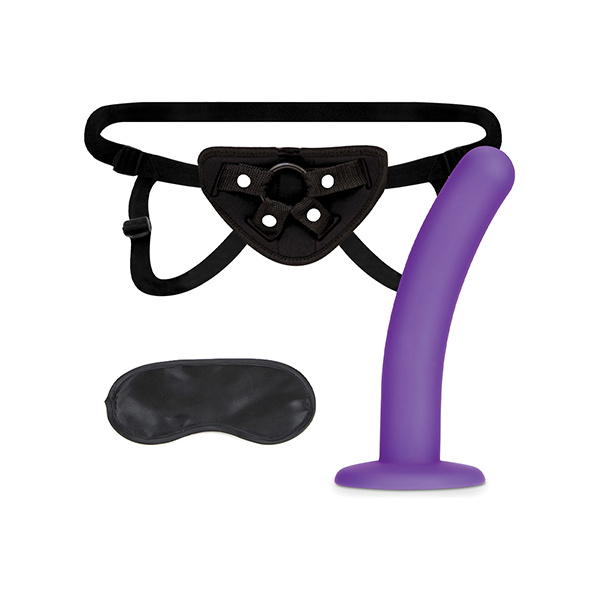 Lux Fetish 5" Dildo w-Strap On Harness Set - Image 4