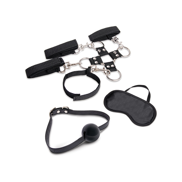 Lux Fetish 7 pc Hogtie & Ball Gag Kit - Image 5