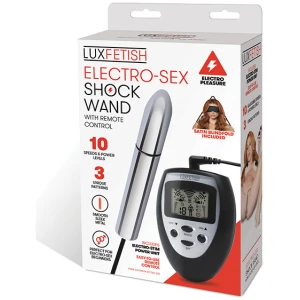 Lux Fetish Electro Sex Shock Wand w-Remote
