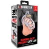 Lockmaster 3.75" Stainless Steel Prisoner Cock Cage - Silver