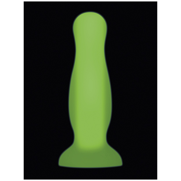 Evolved Luminous Anal Plug Large - Green - Image 3