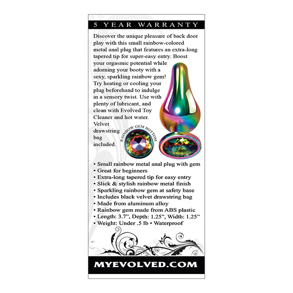 Evolved Rainbow Metal Plug - Image 2