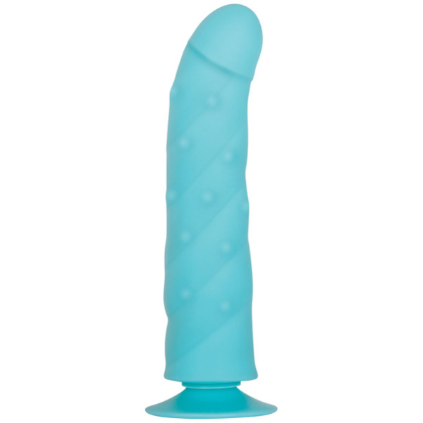 Evolved Love Large Dildo - Blue - Image 2