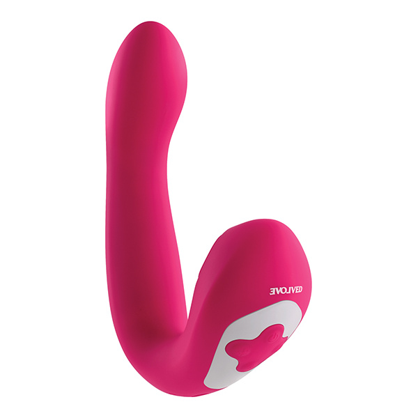 Evolved Buck Wild Come Hither Dual End Massager - Pink - Image 4