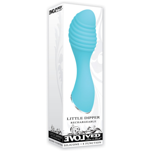 Evolved Little Dipper Rechargeable Mini Vibe - Blue