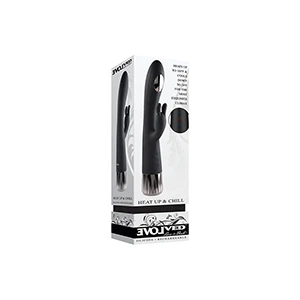 Evolved Heat Up & Chill G-Spot Rabbit - Black