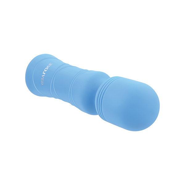 Evolved Out of The Blue Vibrating Mini Wand - Blue - Image 5