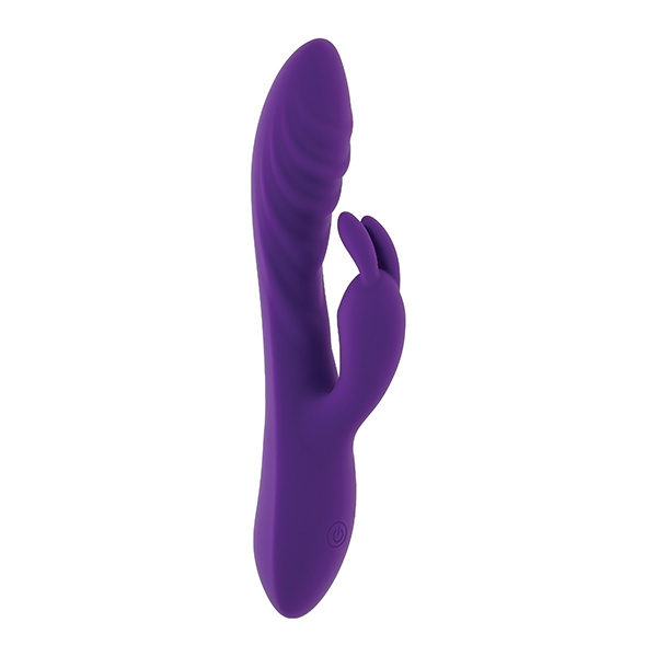 Evolved Wavy Rabbit Vibrator - Purple - Image 3