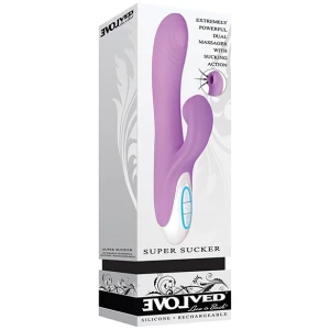 Evolved Super Sucker Dual Stim - Pink