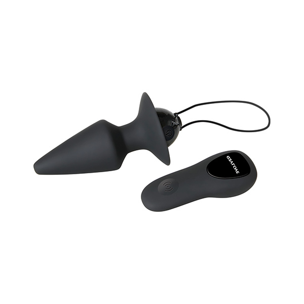 Evolved Plug & Play Remote Anal Plug - Black - Image 4