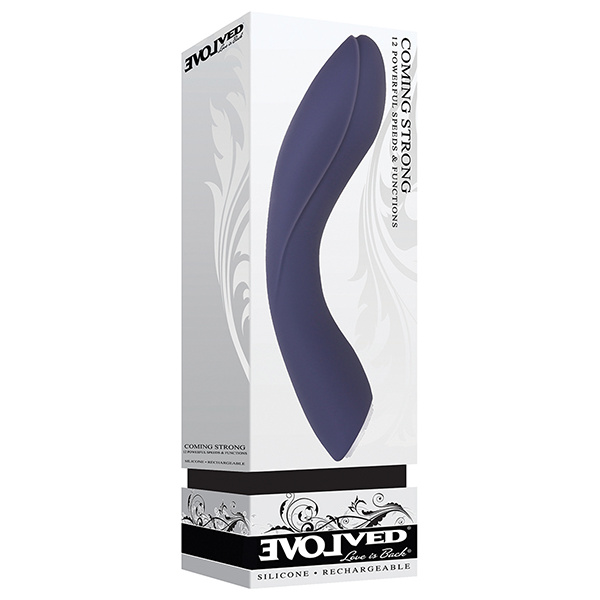 Evolved Coming Strong Vibrator - Blue