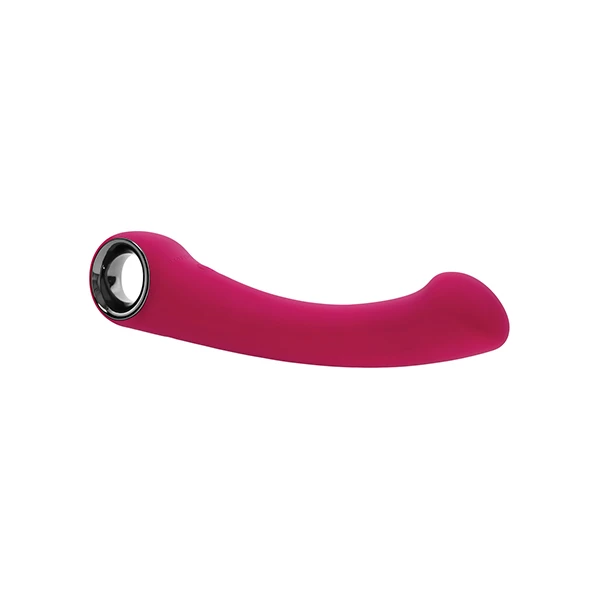 Evolved Pleasure Curve G-Spot Vibrator - Burgundy - Image 2