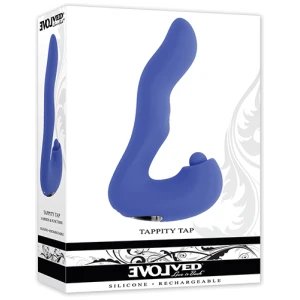 Evolved Tappity Tap Vibrator - Blue