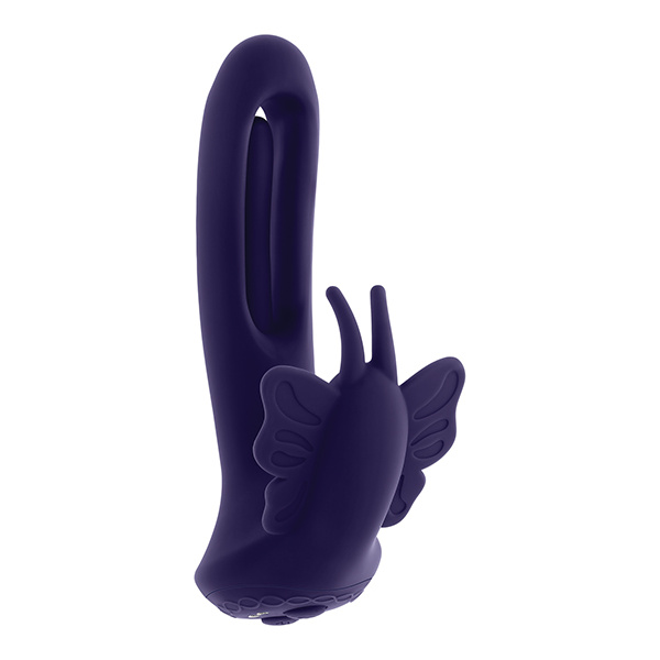 Evolved Lord of the Wings Flapping & Vibrating Stimulator - Purple - Image 3