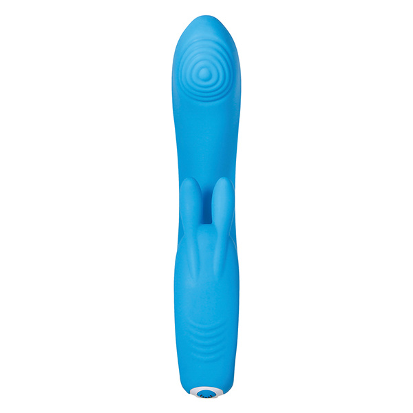 Evolved Sea Breeze Bunny Rechargeable Dual Stim - Blue - Image 3