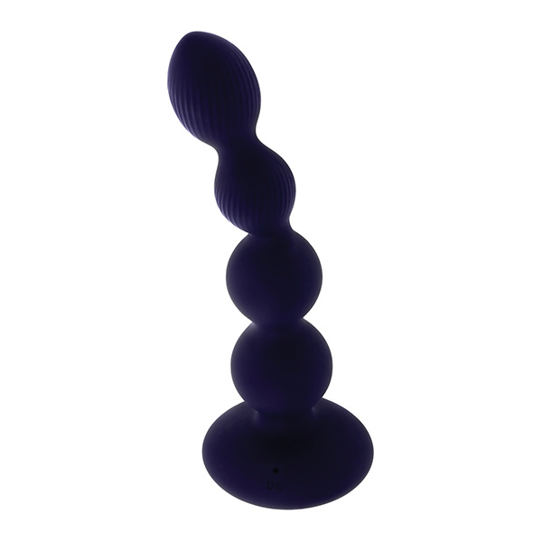 Purple Pleasure Orbit Remote Controlled Anal Vibe - Purple - Image 3