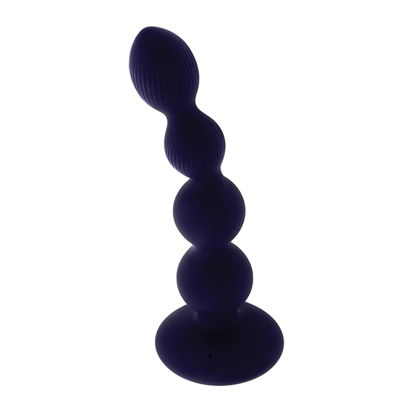 Purple Pleasure Orbit Remote Controlled Anal Vibe - Purple - Image 4