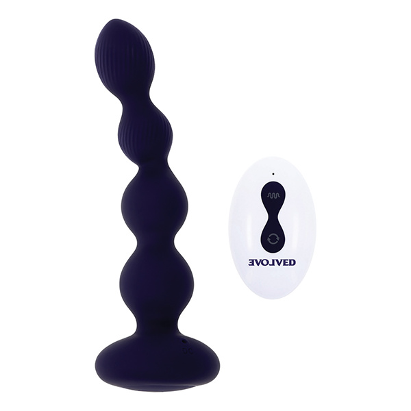 Purple Pleasure Orbit Remote Controlled Anal Vibe - Purple - Image 5