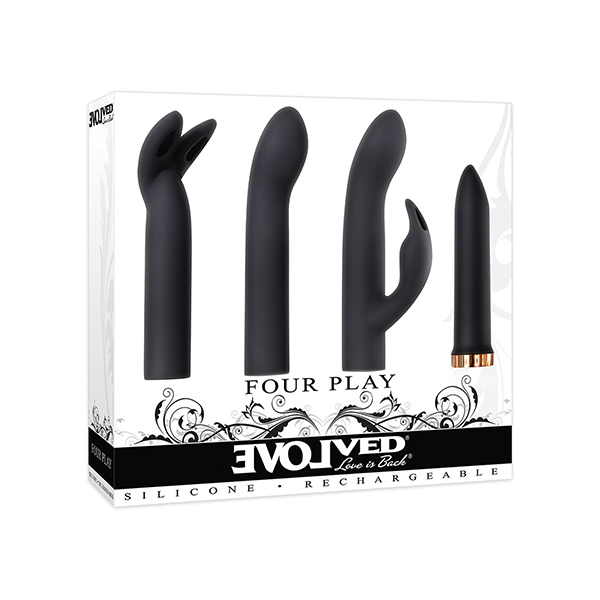 Evolved Four Play Kit - Black-Rose Gold