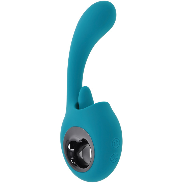 Evolved How Many Licks G-Spot Vibrator - Teal - Image 3