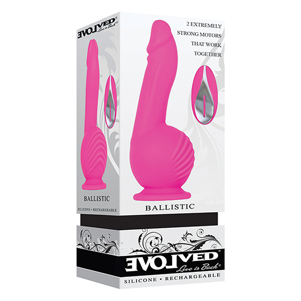 Evolved Ballistic Dildo - Pink