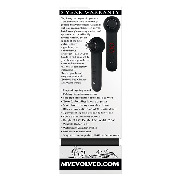 Evolved I Wander Tapping Wand - Black - Image 5