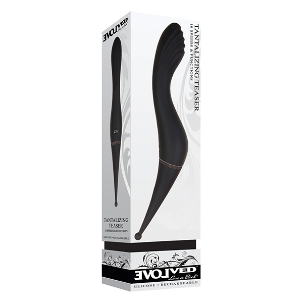 Evolved Tantalizing Teaser Dual End Vibrator - Black