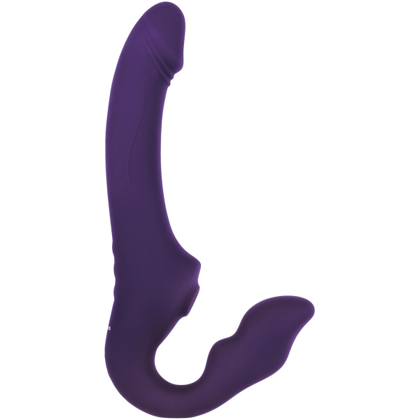 Evolved 2 Become 1 Strapless Strap On - Purple - Image 3