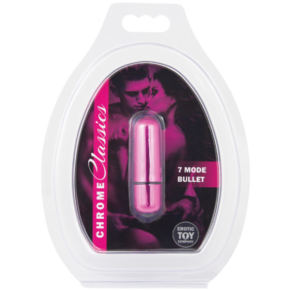 Erotic Toy Company Chrome Classics Bullet - 7 Speed - Image 2