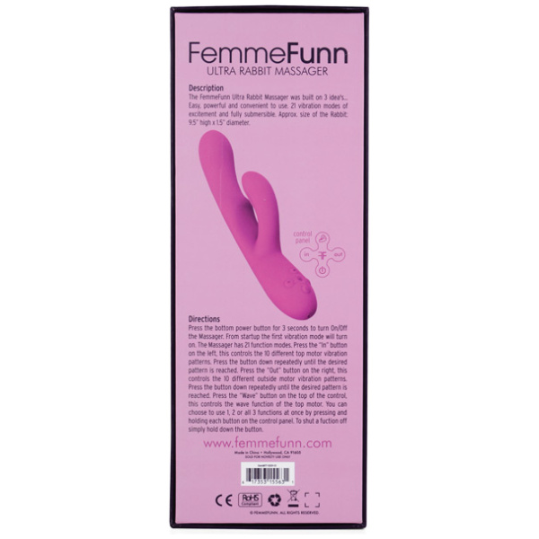 Femme Funn Ultra Rabbit - Pink - Image 4