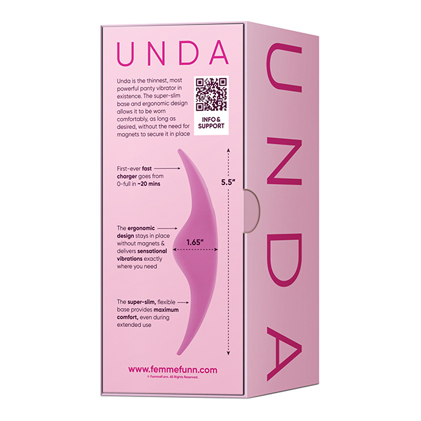 Femme Funn Unda Thin Panty Vibe - Pink - Image 5