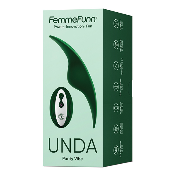 Femme Funn Unda Thin Panty Vibe - Dark Green - Image 5