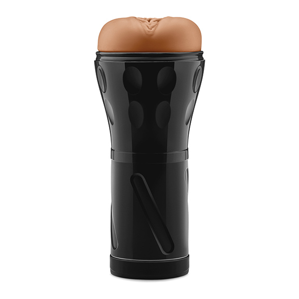 Forto Model V-20 Hard-Side Vagina Masturbator - Tan - Image 5