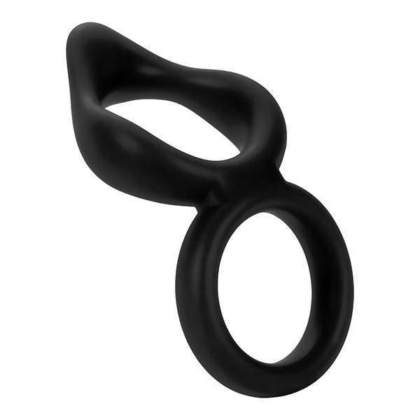 Forto F-88 Double Ring Liquid Silicone Cock Ring - Image 4