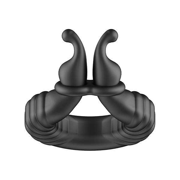 Forto F-24 Textured Vibrating Cock Ring - Image 3