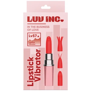 Luv Inc. Lipstick Vibrator W/3 Heads