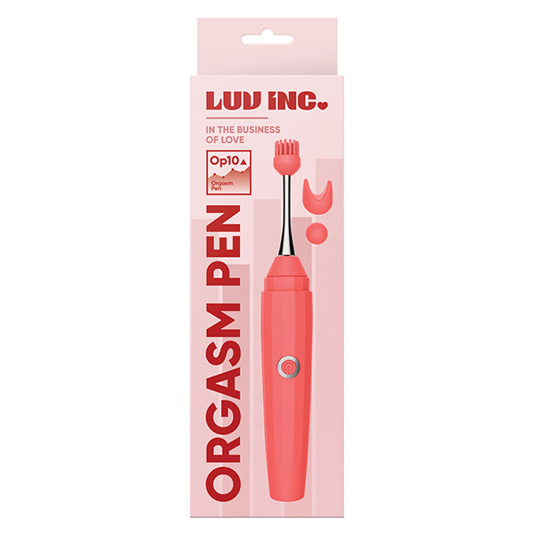 Luv Inc. Orgasm Pen W/three Attachments