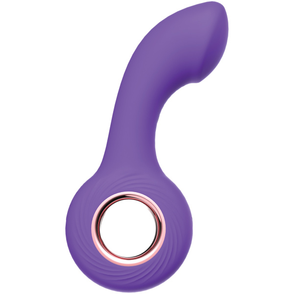 Luv Inc. Arched Ring Vibrator - Purple - Image 2