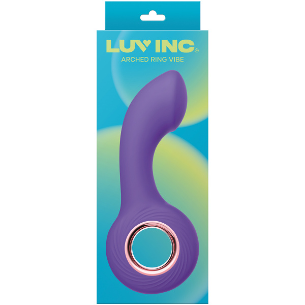 Luv Inc. Arched Ring Vibrator - Purple - Image 3