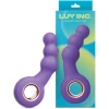 Luv Inc. Beaded Ring Vibrator - Purple