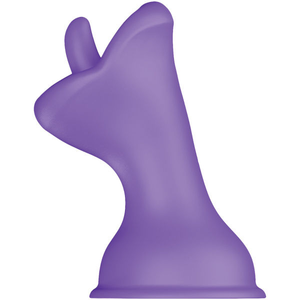 Luv Inc. Mouth & Tougue Suction Cup Vibrator - Purple - Image 4