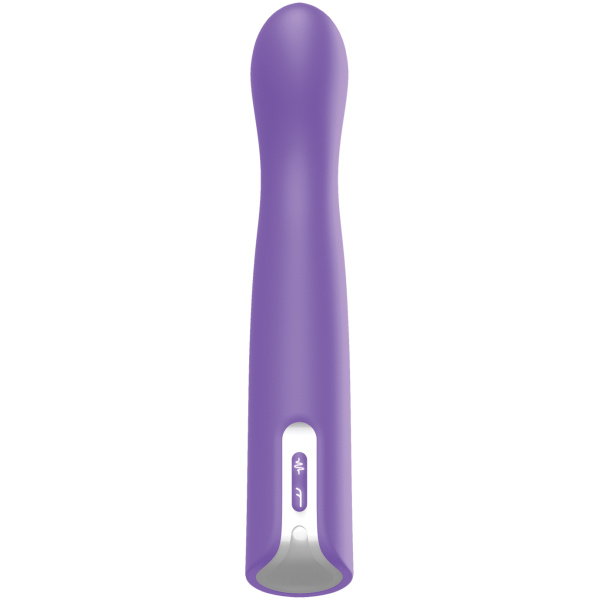 Luv Inc. G-Spot Vibrator w-Moving Beads - Purple - Image 2