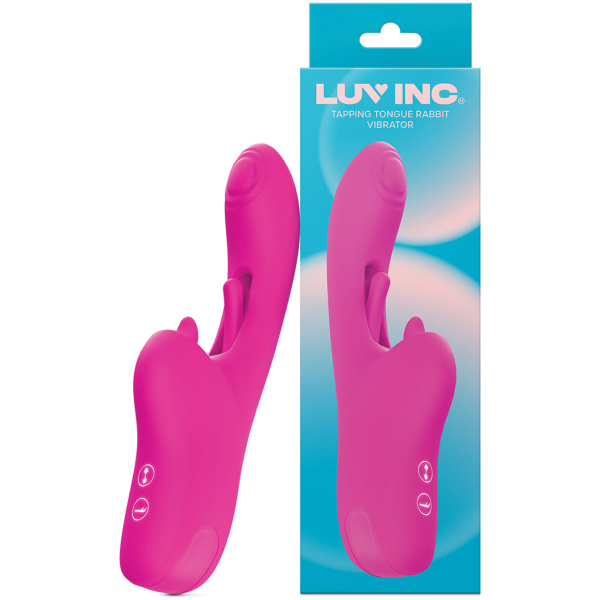 Luv Inc. Tapping Tongue Rabbit - Pink