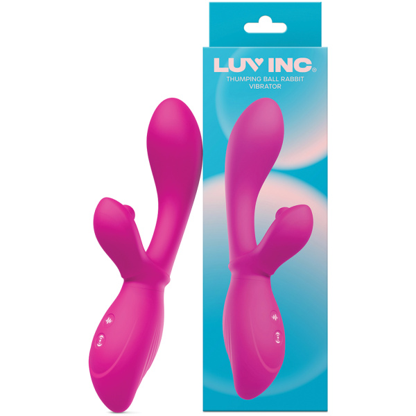 Luv Inc. Thumping Ball Rabbit - Pink